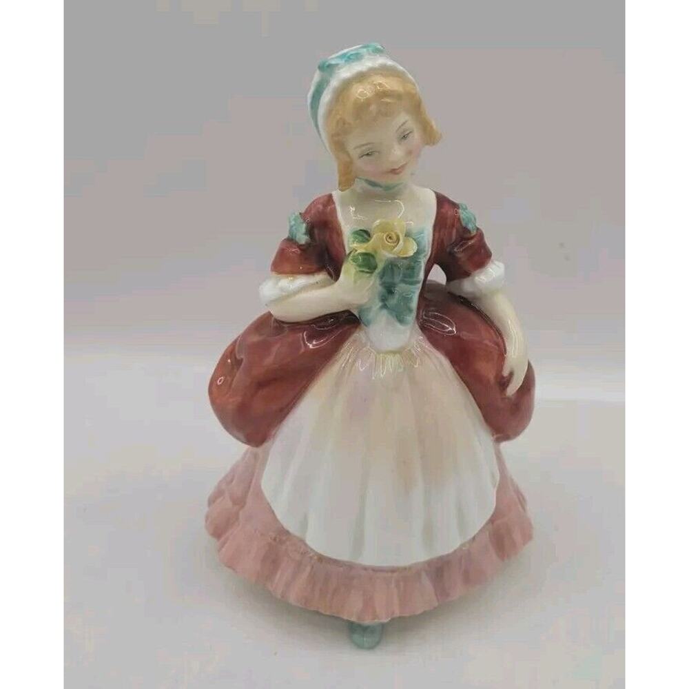 HN2107‎ Valerie - Vintage Porcelain Figurine by Royal Doulton, 1952 Bone China